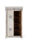 GINER Y COLOMER Armoire de deux portes en bois de manguier blanc vieilli